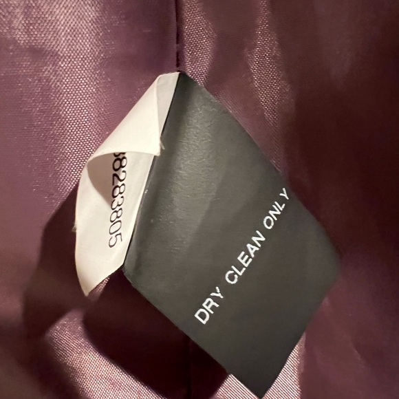 LONDON FOG 🩷 Wool Blend, Medium / Pea Coat Length , Smokey Pink Winter Coat - Picture 10 of 10